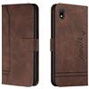 Bravoday Cover per Huawei Y5 2019 / Honor Play 3e / Honor 8S 2019/2020, Flip Custodia in Pelle PU Portafoglio Custodia per Huawei Y5 2019, con Slot per Schede, Marrone