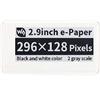 IBest 2.9inch Passive NFC-Powered e-Paper Black/White e-Ink Display, No Battery Required, Wireless Powering and Data Transfer,Refreshed By Smartphone
