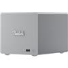 Beelink Mini PC, NAS ibrido a 2 alloggiamenti ME Pro, Intel N150 16G LPDDR5 RAM 1T SSD, fino a 72 TB di storage (2xSATA+3xM.2), doppia porta LAN 2,5GbE+5GbE, WiFi 6/BT5.4/router software/data center