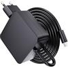 Goodovo Caricabatterie USB C Laptop da 65W Compatibile con Huawei Matebook 13/14/14s/D14/D15/X, Per Lenovo ThinkPad X1, Mac Book Pro/Air, ASUS, Acer, Dell, HP Adattatore caricabatteria CA da 20 V Tipo C