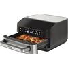 Fagor Commercial Fagor - Friggitrice ad aria doppia resistenza Naturfry SmartCrust, potenza 2200 W, 7 L di capacità, display LED touch, 10 menu preimpostati, controllo della temperatura 40-230 °C