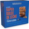 Havanna | Alfajores al Cioccolato Fondente con Farina di Mandorle | Biscotti Ricoperti Ripieni di Dulce de Leche | Senza Glutine | 4 unità | 280 g