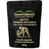 GreenValence Tè di Menta Piperita Selvatica - Foglie Tagliate dal Portogallo Raccolte a Mano | Essiccate al Sole | Tisana Naturale Senza Additivi | Aroma Intenso (100 g)