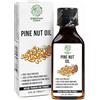Siberian Green Olio di pinoli siberiani 100 ml extravergine grezzo non raffinato spremuto a freddo da pinoli selvatici