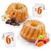 Ou Yes! 12 pz x 51 g Muffin assortiti - Confezionati singolarmente - Pronto uso - Peso netto 612 g (51 g (Confezione da 12), Marmellata & Vaniglia con cioccolato)