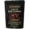 GreenValence Tisana Uomo Originale - Miscela Intensa di Erbe con Foglie di Olivo, Ortica, Menta, Salvia e Calendula | Tisana Aromatica Naturale | Idea Regalo Perfetta per Uomo (100 g)