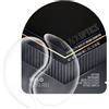 Tintark Patch Occhi Black Optics 28 Paia - Hydrogel Eye Mask con Caffeina, Peptidi, Niacinamide, Tè Verde e Tartufo Nero, Riduce Occhiaie,Gonfiori, Anti-Rughe e Tonificante, Cura di Sé e Relax