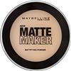 Maybelline New York - Cipria compatta Matte Maker, n° 20 Nude Beige, 1 pz. (1 x 16 g)