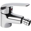 MP-SHOP IT Miscelatore per Bidet Bagno monoforo con Piletta di Scarico 1"1/4 Stile Classico | Miscelatore Acqua Calda Fredda | Ottone Cromato | Attacco 3/8 | Kit Completo | Installazione Facile