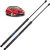 Koaudb 2x Ammortizzatori Posteriori per Honda Civic MK8 2005-2011 (465N 640MM) | Nero Pistoncini Portellone Posteriore Molle a Gas Ammortizzatori Cofano Posteriore per #74820SMGE03