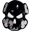 OXFORD Coppia SAPONETTE Skull Nera