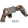 Dixhills Catalizzatore Cat Catalizzatore di Scarico di Ricambio per C3 C4 C5 DS3 DS4 Berlingo R55 R56 R57 R58 R59 R60 R61 207 208 308 508 3008 5008 2008 Codice articolo 18407559332 18407563247 0341L6