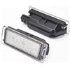 TitanAuto Luce LED per Targa Compatible for Renault Impermeabile 6000K Senza Errori