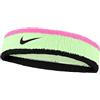 Nike Swoosh BN1000-725 - Fascia per capelli classica, colore: Rosa/Nero