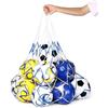 CATOR 1 Pezzi Ball Carry Net Bag per 12 Palloni, Borsone in Rete Sacca a Sfera, Ball Carry Net Bag, Portatile Rete Per Palloni in Nylon Grandi Capienza, per Calcio, Basket, Pallavolo