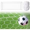 LEKEFETO Rete da calcio 180x120cm: rete da calcio sostitutiva sportiva resistente agli strappi, rete da calcio sostitutiva, rete da calcio per allenamento, per partite sportive (senza porta)
