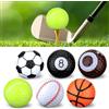 Seivunol 6 Palline da Golf Divertenti, Palline da Golf Creative con Guscio in Resina e Anima in Gomma, Accessori da Golf e Regali Divertenti per Uomo, Golfisti e Padre, Ideale per Compleanni e Vacanze