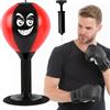 Riisoyu Punching ball tavolo ufficio punching ball con ventosa, resistente palla Rage Bag Desktop Punching Bag Mini sacco da boxe per attività a casa e in ufficio per alleviare lo stress