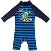 BONVERANO Costume Bagno Bambini UPF 50+ Protezione Solare Chiusura Zip (la testuggine, 3-6 Mesi)