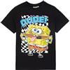 SPONGEBOB SQUAREPANTS Spongebob Boys Checker Amico! Maglietta