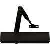 Bricard 62013033 Chiudiporta idraulico forza 2-6 (120kg), braccio standard, CE, tagliafuoco, conforme alla norma EN 1154, nero
