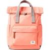 Roka London Canfield B - Zaino piccolo in nylon sostenibile, Sugar Coral, S, Casual