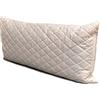 Giraffenland Grande cuscino di pino cembro 40x80cm Tessuto trapuntato bianco, direttamente riempito |Guanciale di cirmolo