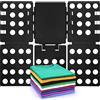 BoxLegend Piega Magliette Abbigliamento Veloce e Conveniente per Piega Camicie Piegare Magliette Plastica Durevole Nero