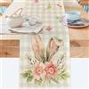 Lets Joy Runner Pasqua 40 x 140cm, Tavolo Con Coniglietti e Stampa Pasquale, Decorazioni Primaverili per Interni ed Esterni