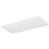 Eglo Moradillo-R - Panello a LED, lampada soffitto piatta | con telecomando, pannello da in metallo bianco e plastica, dimmerabile, caldo/bianco freddo, 60 x 120 cm