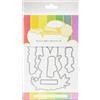 Waffle Flower Crafts Fustella a Forma di Fiore, Rallegratevi Coniglio, taglia unica