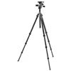 Gitzo Serie 3 Kit Mountaineer, 3 Sezioni in Carbonio, con Testa Fluida, Treppiede Fotografico Professionale, per DSLR, Reflex, Cavalletto per Videocamera e Fotocamera, sostiene fino a 13kg