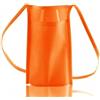 Generico 50 (Cinquanta) Pezzi PortaBicchiere porta bicchiere da Collo in TNT con Tracolla - in TNT 80 gr 18 x 22 x 10 cm Ideale per Degustazioni e Eventi! (arancione)