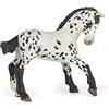 Papo - Statuina Puledro Appaloosa Nero Realistica - 3 Anni + - Collezione Cavalli e Pony - Gioco Creativo Mondo Equestre - Idea Regalo Giocattolo Bambina Bambino