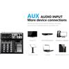 DJ Audio Mixer Sound Mixer Console di missaggio digitale a 4 canali per