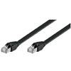 Intellinet Cavo di rete Patch piatto in Rame Cat. 6 Nero UTP 0,5 mt