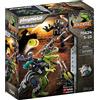 PLAYMOBIL Dino Rise 70624, T-Rex, Battaglia dei Giganti, dai 5 Anni