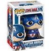 Funko 7223 Pop! Vinile Marvel Capitan America