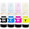 Amaprint 4 XL tinta compatibili con Epson 102 103 104 per EcoTank ET 2700 2750 2751 2756 2800 2850 2856 3700 3750 3850 4750 4800 4850 4856 15000 WORKFORCE ST 2000 2100 3000 4000 4100 (280ml)