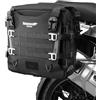 Rhinowalk Borsa da sella per moto, 20 l, impermeabile, a sgancio rapido, borsa laterale per moto, vestibilità universale, 1 pezzo