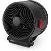 Ufesa Atlas Neo - Ventilatore da 2000 W, 3 livelli di potenza termica/freddo, termostato regolabile, protezione da surriscaldamento, ABS resistente al fuoco, nero