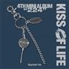 KISS OF LIFE [224] 4° Mini Album PORTACHIAVI Ver/QR + Portachiavi + 5 Foto Ca...