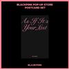 SET CARTOLINE UFFICIALI BLACKPINK POP-UP STORE + codice di tracciamento MERCE...