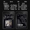 (G)I-DLE [WE ARE] 8th Mini Album PLATFORM Ver/Mini CD Object(NFC) + 2 Card + ...