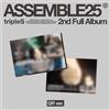TRIPLES [ASSEMBLE25] 2° album QR Ver. / QR Card + fotolibro MV + cartolina SI...