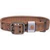 Carhartt Collare per cani completamente regolabile a fettuccia larga, marrone Carhartt
