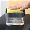 NONE Dispenser di sapone portatile per detersivo da cucina Pak Panno pulito Strumento per la pulizia dell'erogatore di sapone per piatti