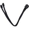 Silverstone Cavo Silverstone 8-Pin-EPS su 4+4-Pin-ATX/EPS - 300mm nero