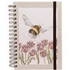 Wrendale Designs Hummel Country - Taccuino per appunti, motivo: animali di Hannah Dale, 15 x 21 cm