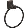 Amerock | Anello portasciugamani | 189 mm | Bronzo lucidato ad olio | Highland Ridge | Porta asciugamani | Hardware da bagno | Accessori da bagno